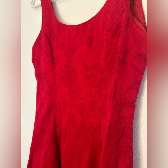 Vintage 90s red babydoll dress - Picture 3 of 4
